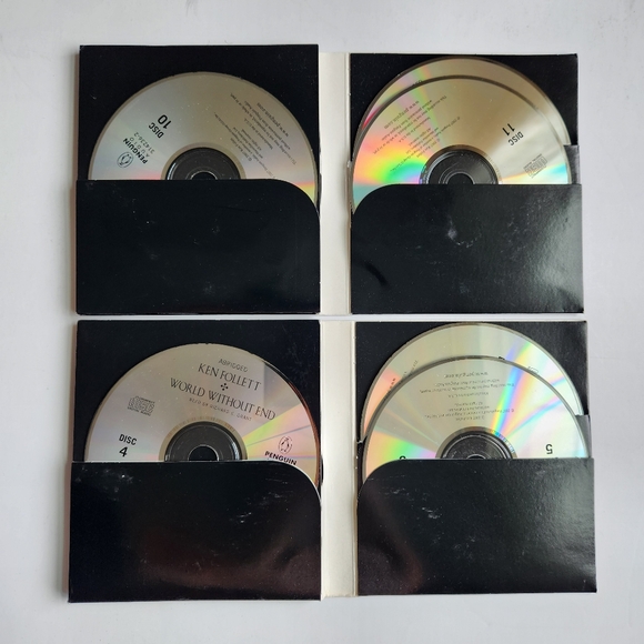 2007 WORLD WITHOUT END 12-CD Abridged Ken Follett Audiobook (Richard E. Grant) - Picture 5 of 9